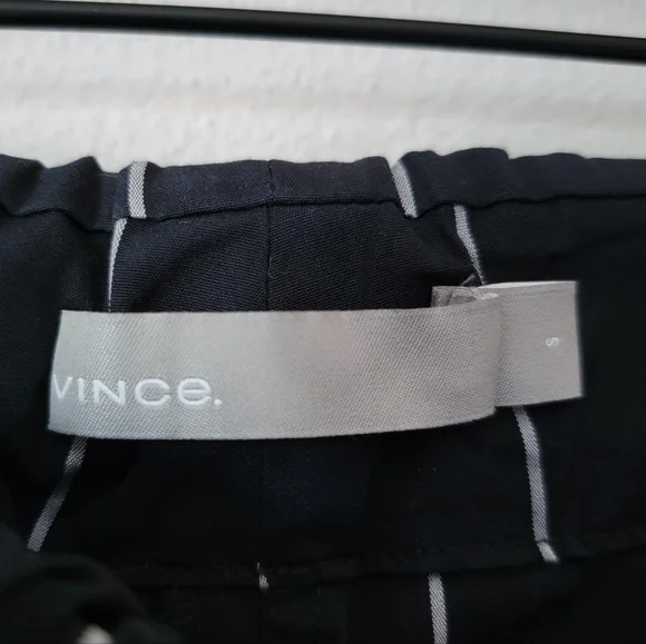 Vince Skinny Stripe Slit Culotte Wide Leg Palazzo Pants Size S - Picture 11 of 16